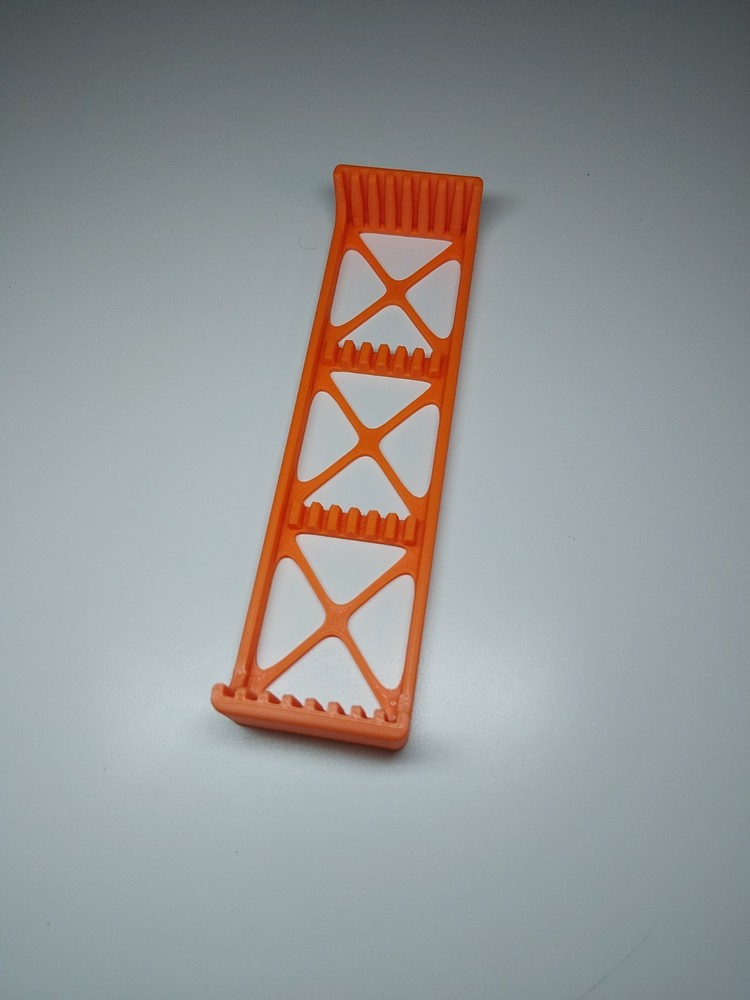 02 Pcs Desktop Stick Memory Holder Organizer 16 pieces - ORANGE