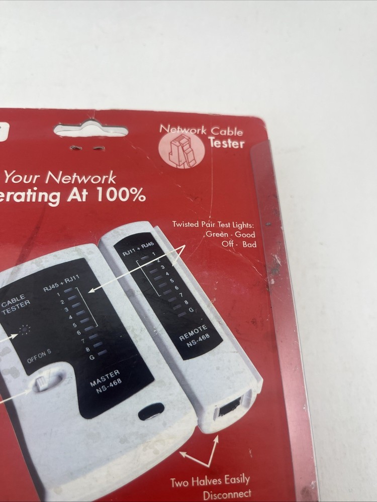 Inland Network Cable Tester + Case