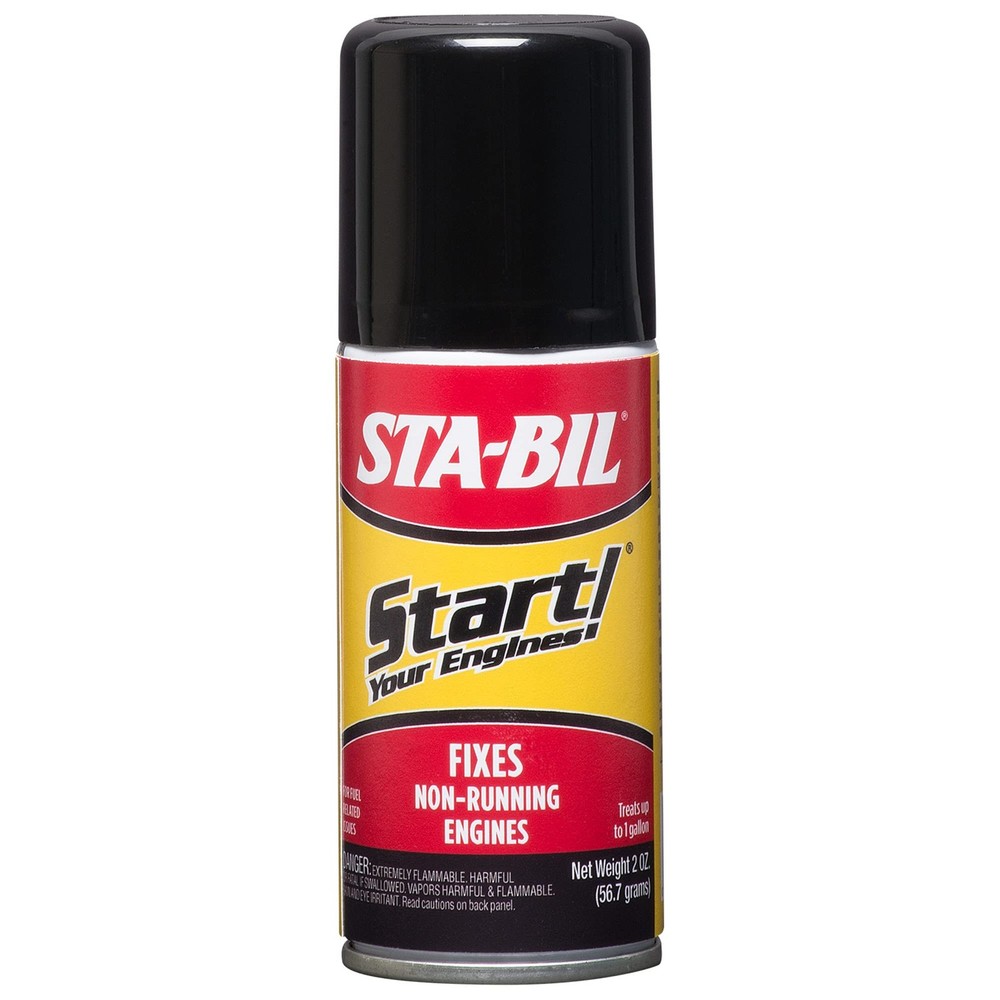 STA-BIL Start Your Engines! - Fixes Non-Running Engines - A 2 fl oz, Black