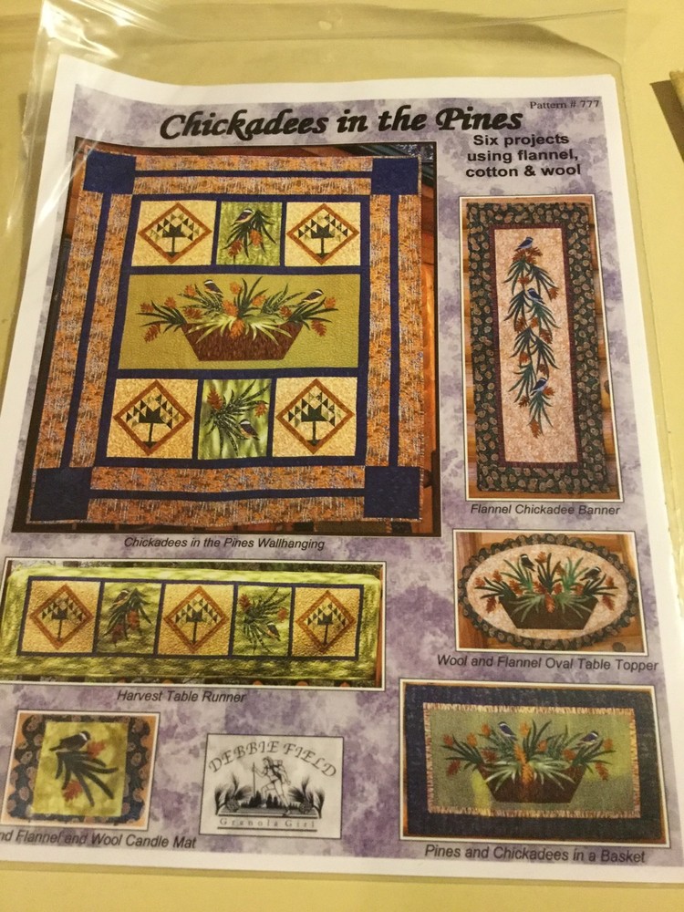 Quilting Patterns--Wall Hanging Table Toppers Quilts