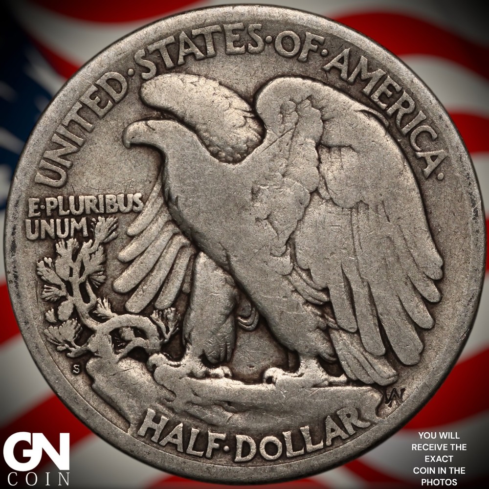 1919 S Walking Liberty Half Dollar A2613