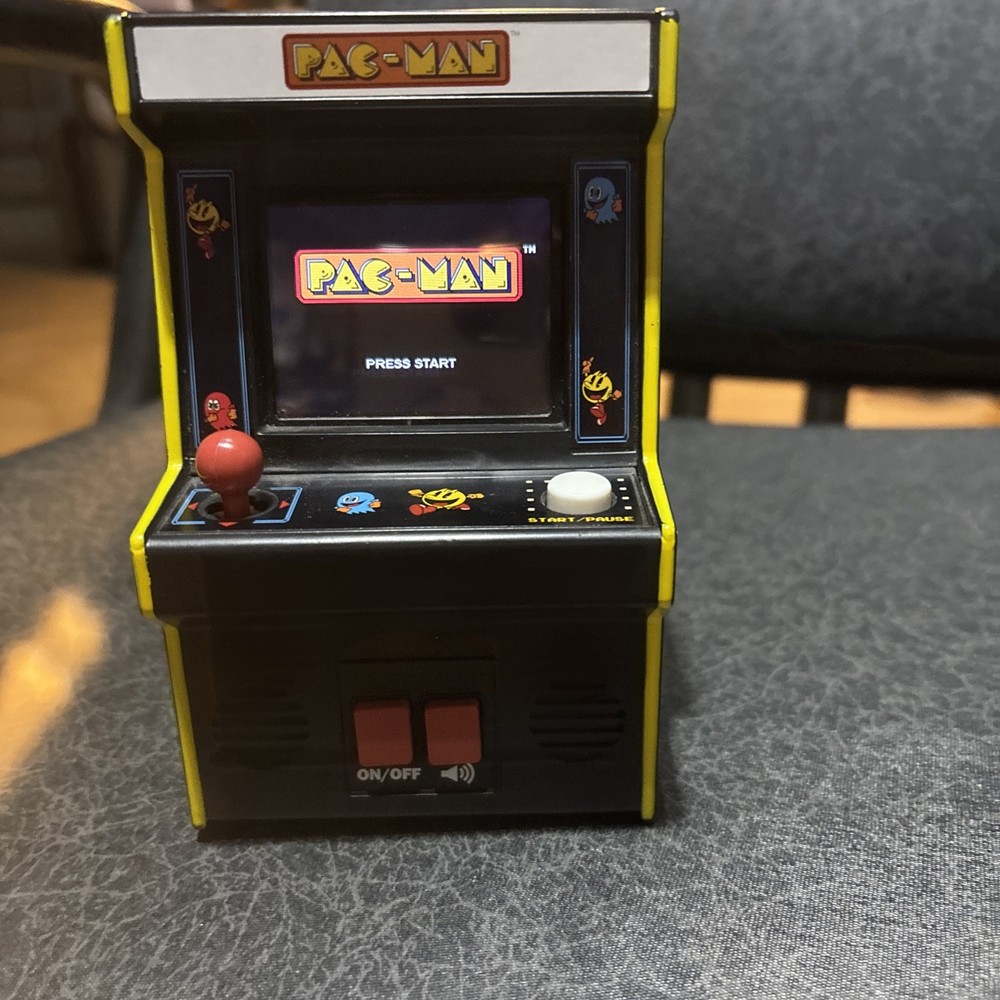 🕹️ Pac-Man (Works) + Dig Dug Mini Arcade Lot – Basic Fun 2018/2019