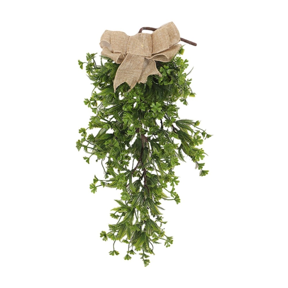 Artificial Four Leaf Clover Teardrop Swag for Wedding Window Decor Versatile
