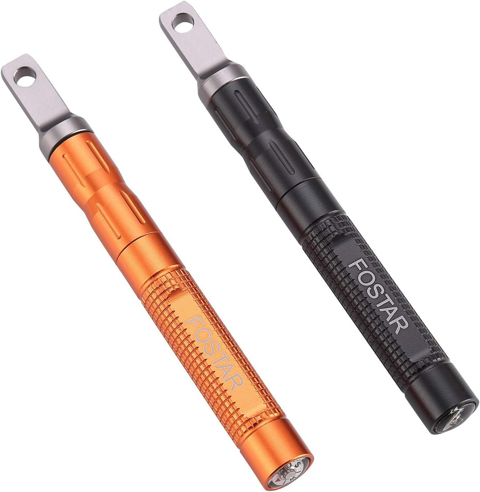 2PCS Upgrade Ferro Rod Fire Starter，Replaceable Flint Fire Steel Rod, Great for