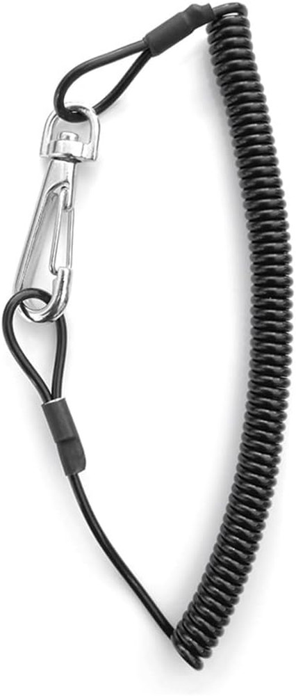 Smith Creek Net Leash, Yoke Mounted Coiled Lanyard