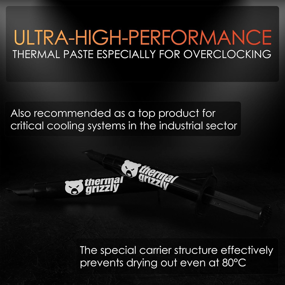 High-Performance Thermal Paste 1g, Extreme Heat Conductivity for CPU, GPU, PS5