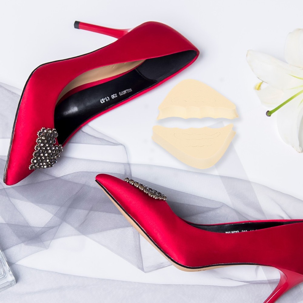 6Pairs Comfortable Shoe Toe Inserts Reusable For High Heels Flats
