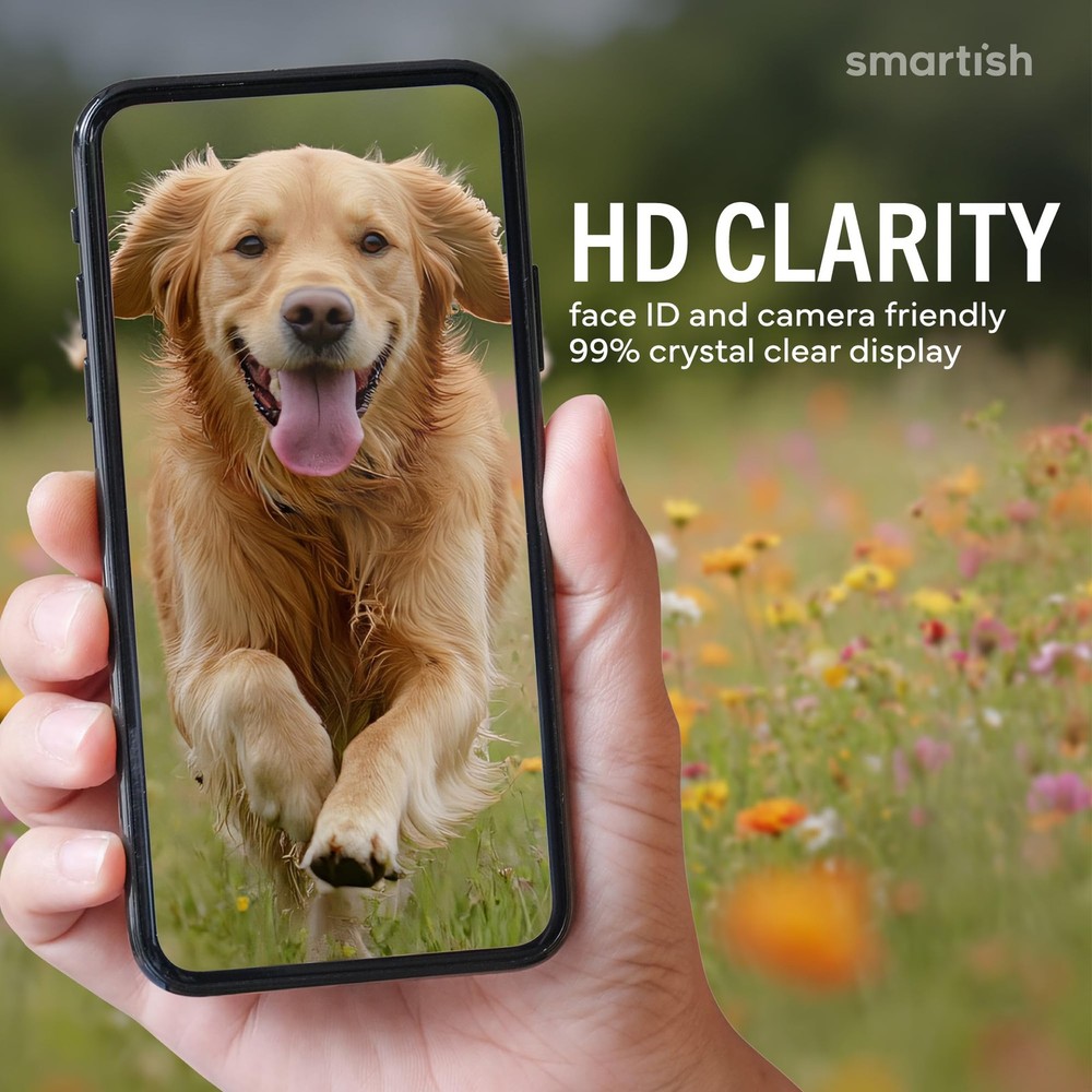 ® iPhone 17 Screen Protector - 2-Pack Tempered Glass Screen Protectors - Tuff...