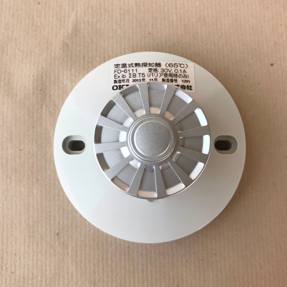 OKI FD-6111 FIXED TEMPERATURE HEAT DETECTOR