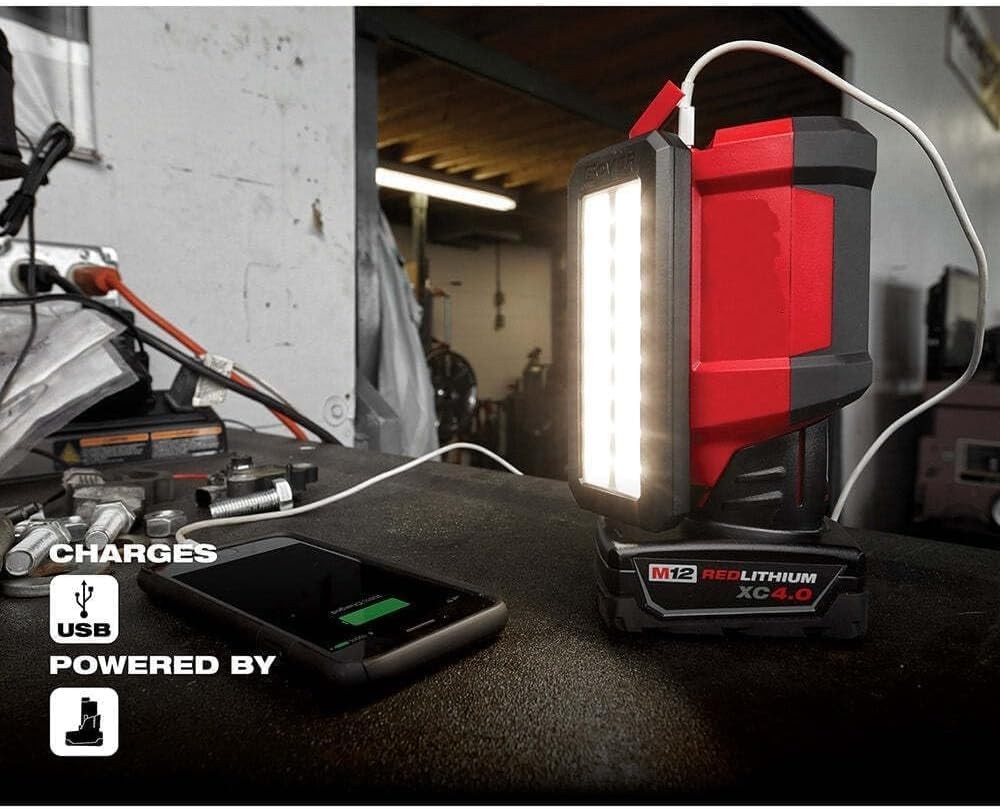 Cordless Led Work Light, Led Cordless Portable Compact Search Light,Spot Light,C