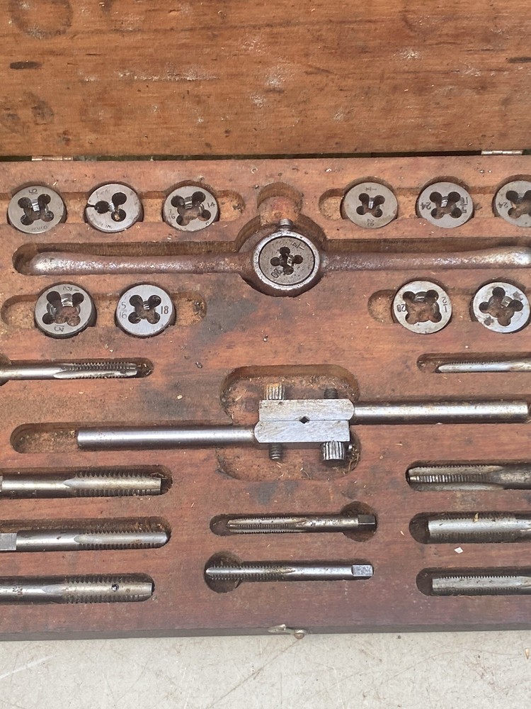 Vintage Tap Set W/ Case