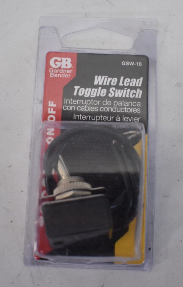 Gardner Bender Medium Duty Wire Toggle Switch Unit Genuine OEM Unit GSW-18