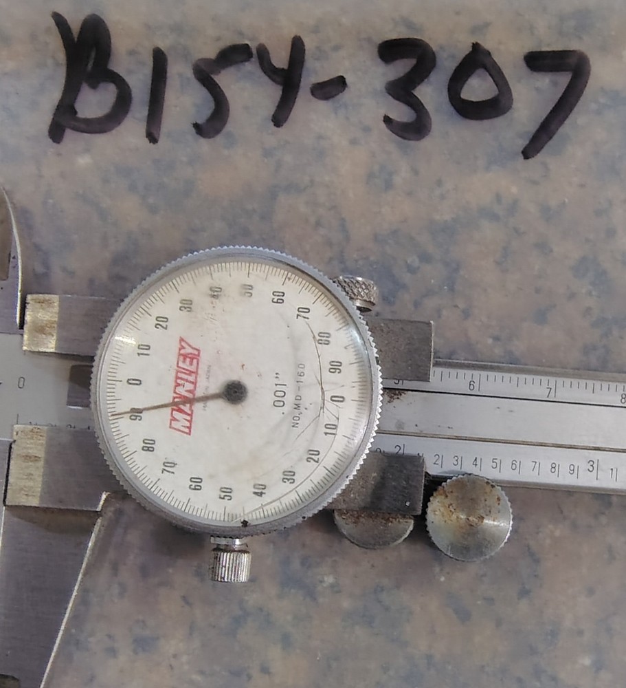 🗽VINTAGE MANLEY 6" DIAL CALIPER