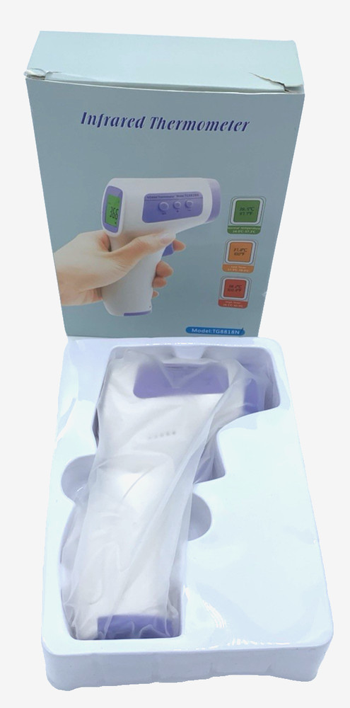 Non-Contact Infrared Digital Thermometer  LCD Display Memory Function New In Box