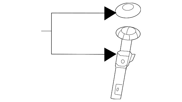 Genuine GM Headrest Guide 86779247