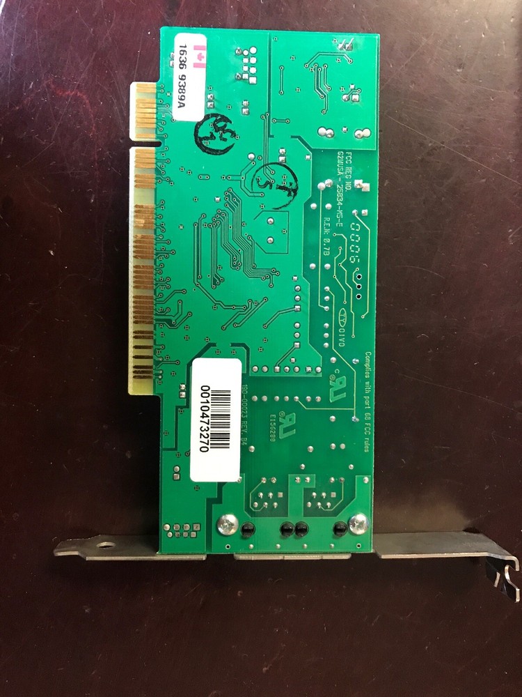 Digitan Fax Modem PCI Board DS560-552L