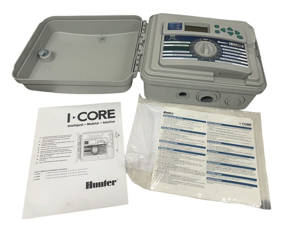 Hunter IC-600-PL I-Core 6 Station Irrigation Controller