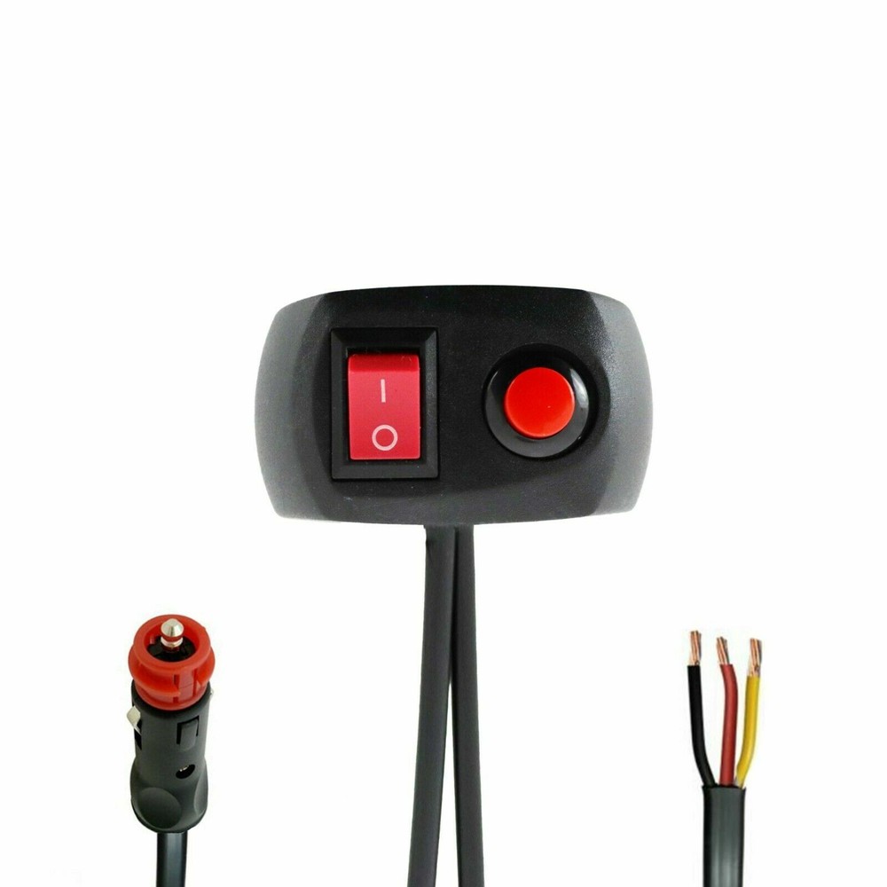 Switch Box Cigarette Plug 12/24v Light bars Beacons Flashing LED Strobe Recovery