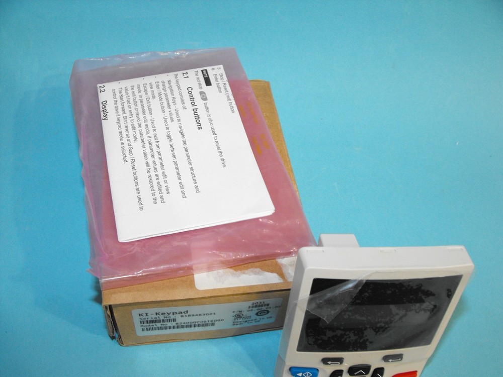 Control Techniques EMERSON KI-KEYPAD.82400000016000.M600 M700 control panel.NEW