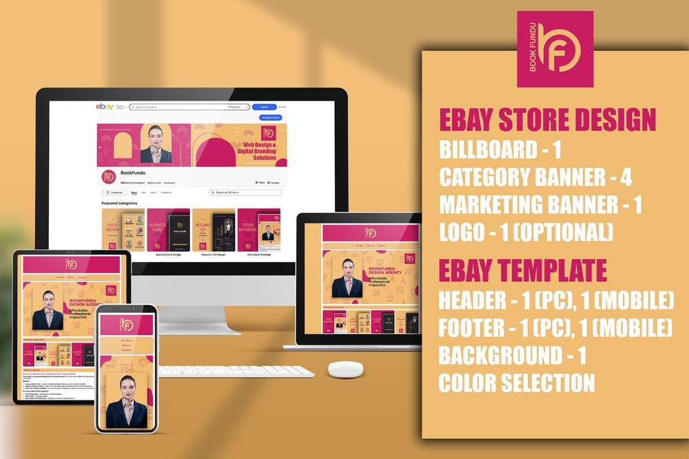 eBay Comic Store Template | Responsive HTML Listing Design | BookFundu