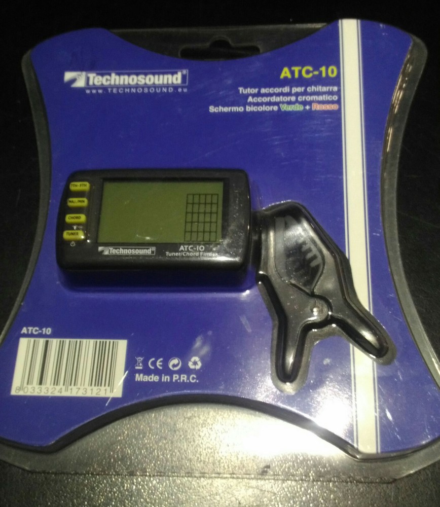ACCORDATORE PER CHITARRA TECHNOSOUND ATC-10