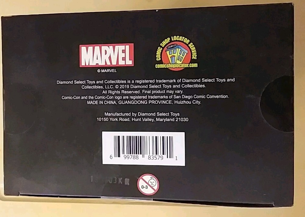 Captain Marvel Shield Edition Marvel Gallery SDCC Previews PX Exclusive Box Open