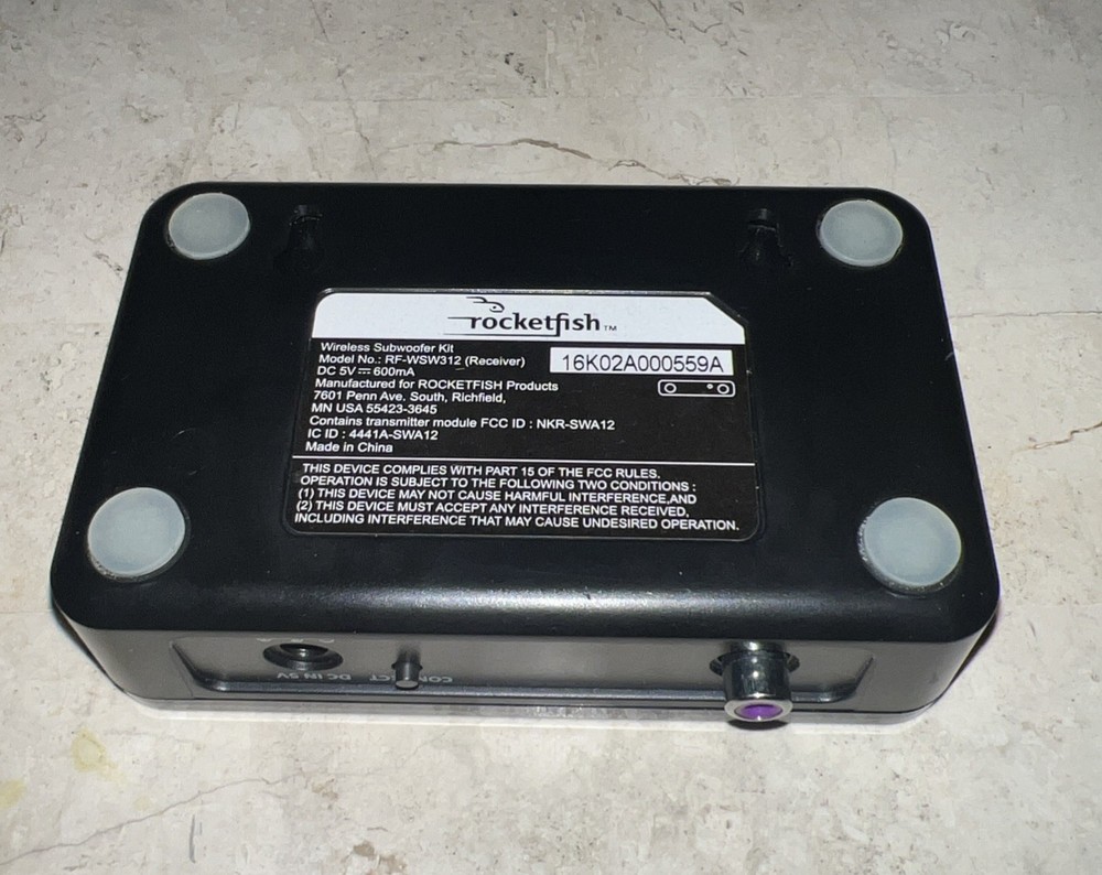 Rocketfish RF-WSW312 Wireless Receiver - 1 Unit