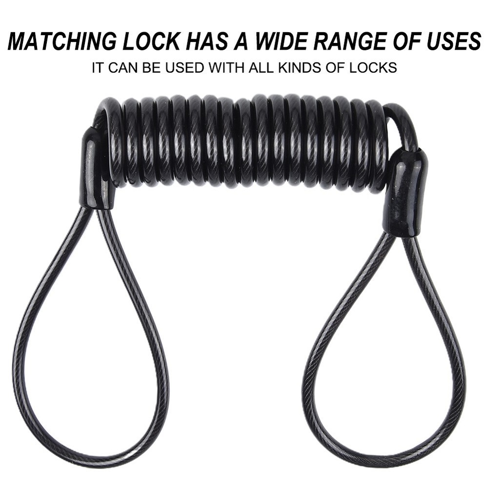 Reliable Security Solution Disc Lock Reminder Cable for Motorcycles