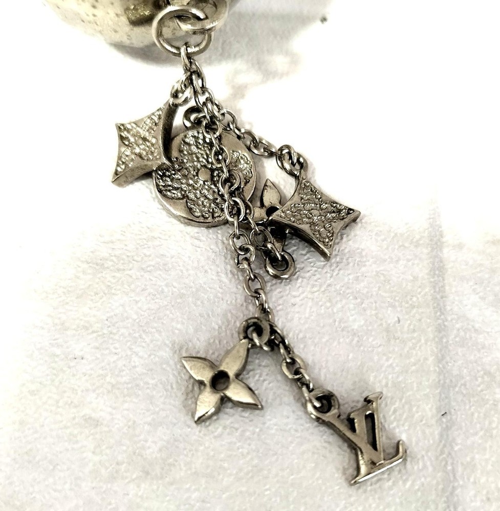 Louis Vuitton Portocre Glitter Keychain