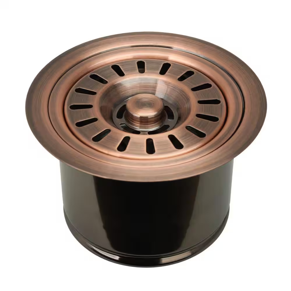 Antique Copper Garbage Disposal Stopper Kitchen Sink Drain