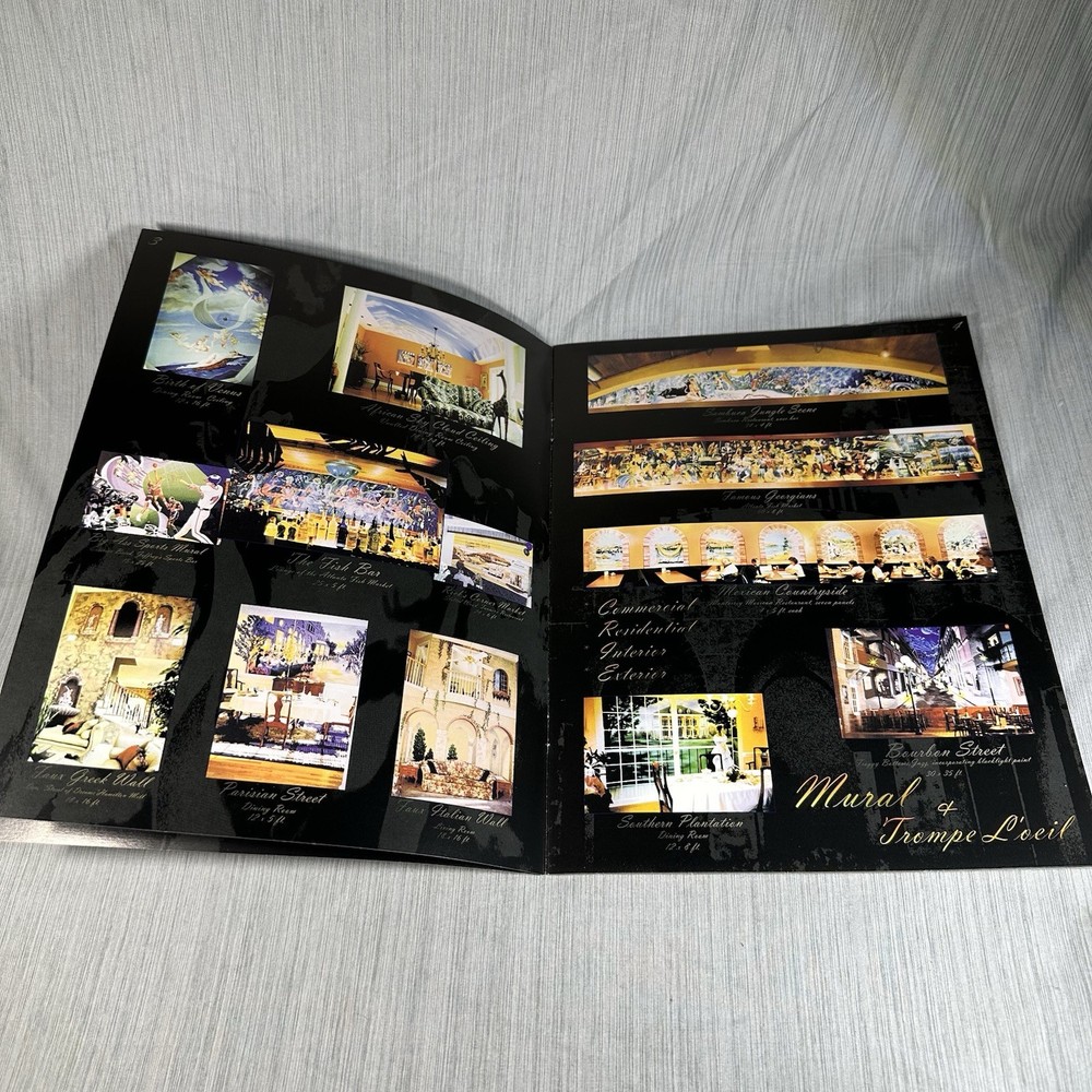 Artist Lee Bivens SIGNED Program 8x11 Autographed