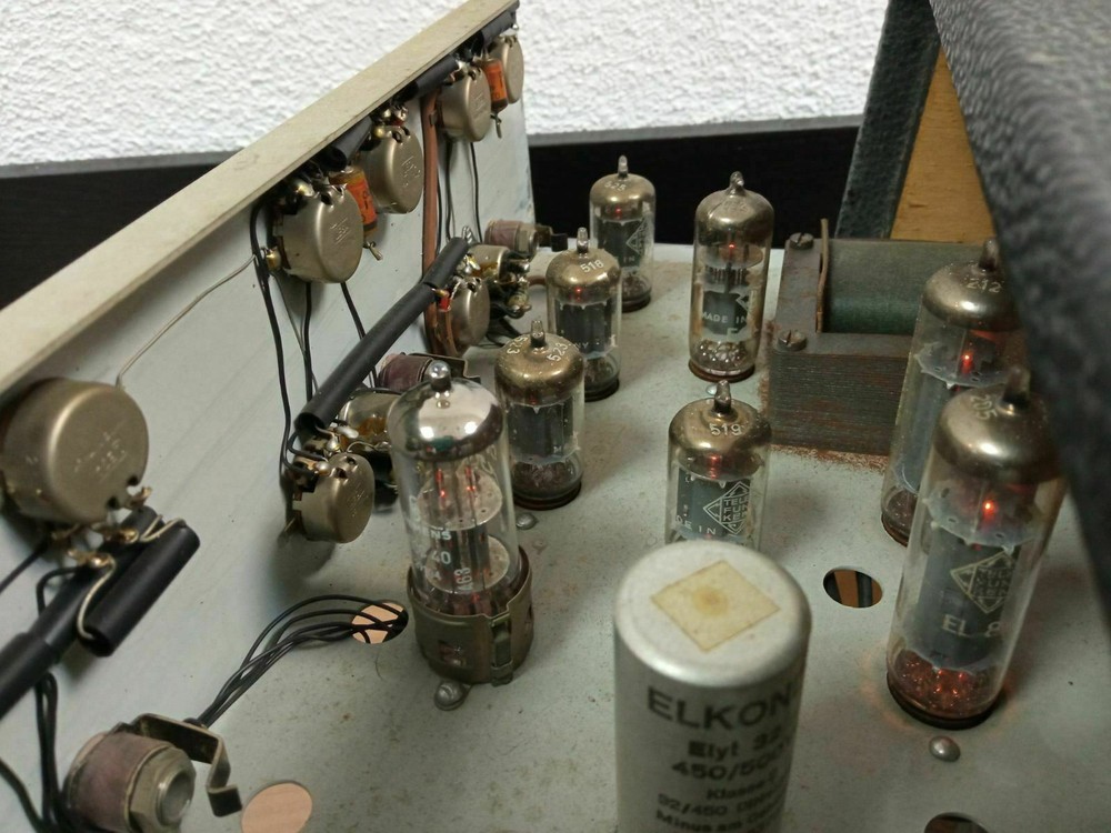 Vintage DIXILAND Amplifier-Telefunken-ecc83