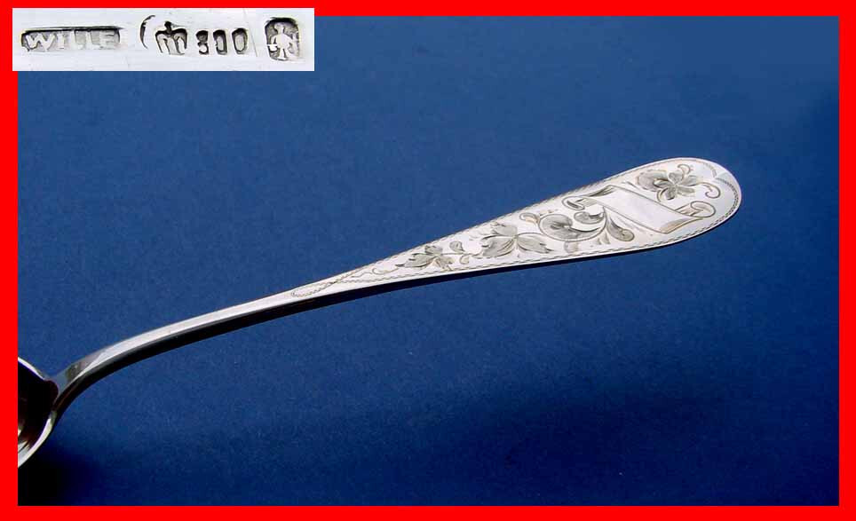 1. Spoon, Gustav Haegermann, Will, 800 Silver B831