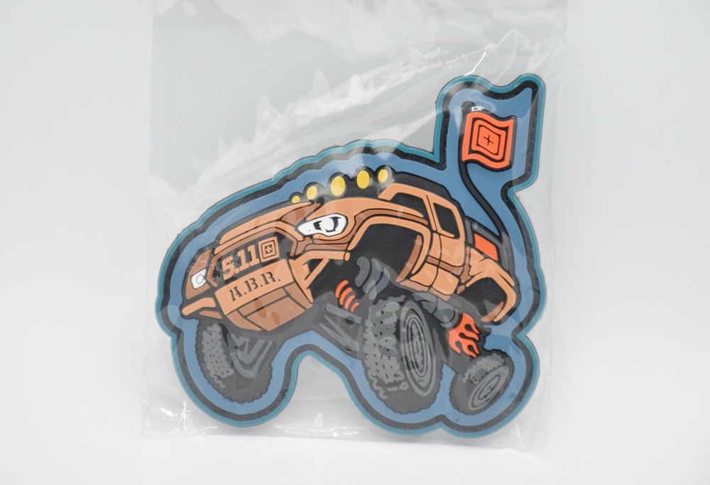 5.11 TACTICAL OFF ROAD "TACO" VEHICLE PATCH LOGO PATCH HOOK/LOOP BACKING