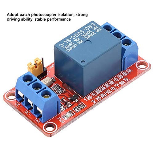 1 Channel Optocoupler Relay Module High Low Trigger Board (5V)