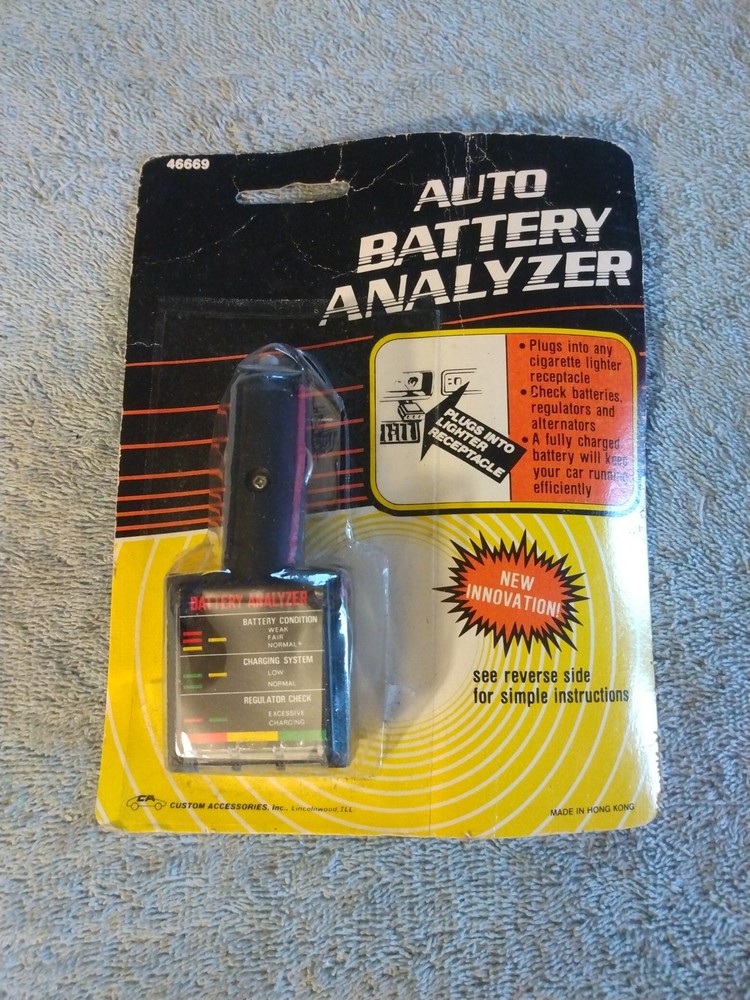 VTG Custom Accessories Auto Battery Analyzer 46669