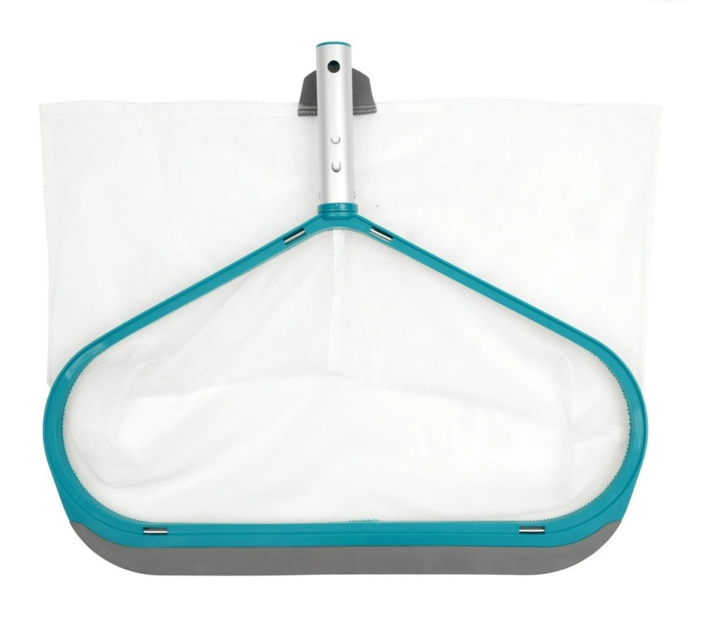 Mainstay 19" Deluxe leaf rake, H.duty, solid aluminium, deepNET, swimming Pool