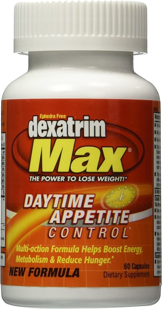 Stacker Dexatrim Max Daytime Appetite Control Tablets, 60 Count (3 Pack)