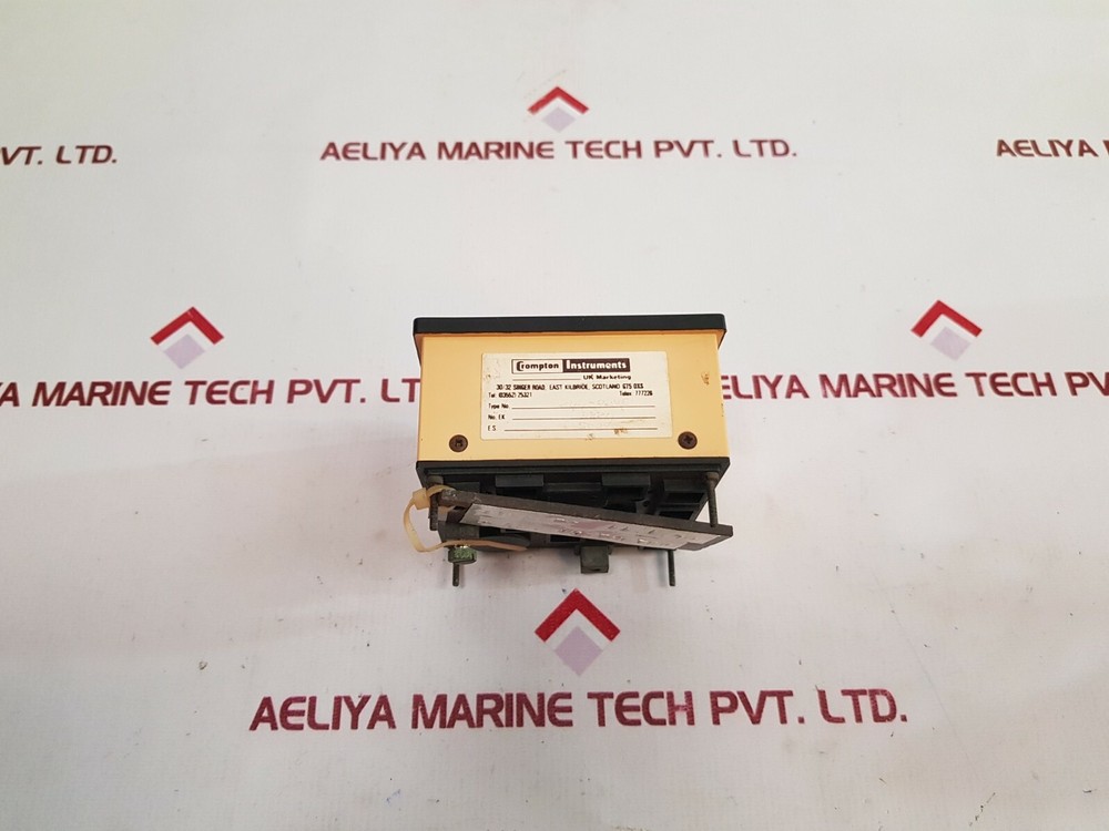 Crompton 244-02vg voltmeter 0-500v