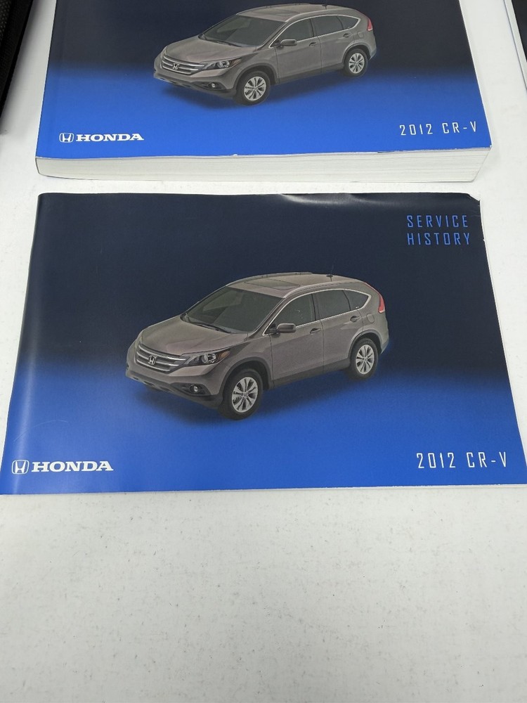 2012 Honda CR-V Owners Manual OEM Set