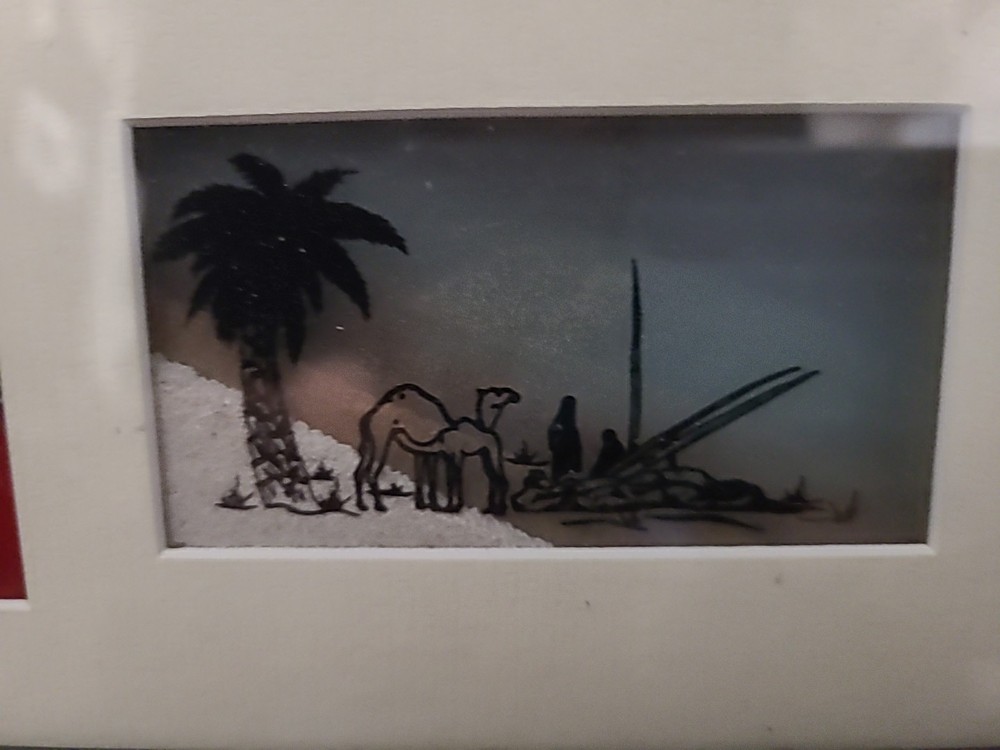 Framed Omani Khanjar Dagger