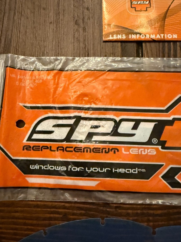 SPY Alloy Goggle Clear Lens - NEW
