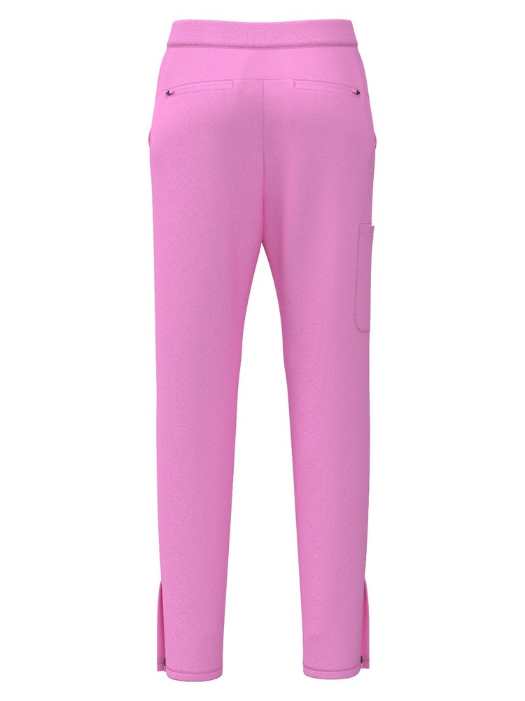 Women's 4 Way STRETCH Panel Side Top with Slit Zipper Scrub Pants
