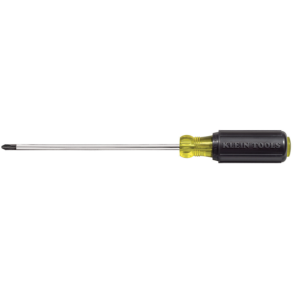 Klein Tools 603-7 No.2 Profilated Phillips-Tip Screwdriver with 7" Round-Shank