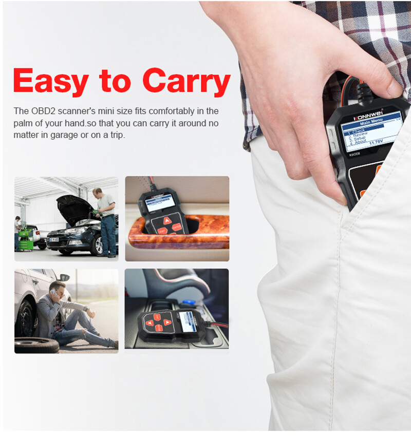 Digital 12V Car Battery Life Tester Load Analyzer Charging Diagnostic Test Tool