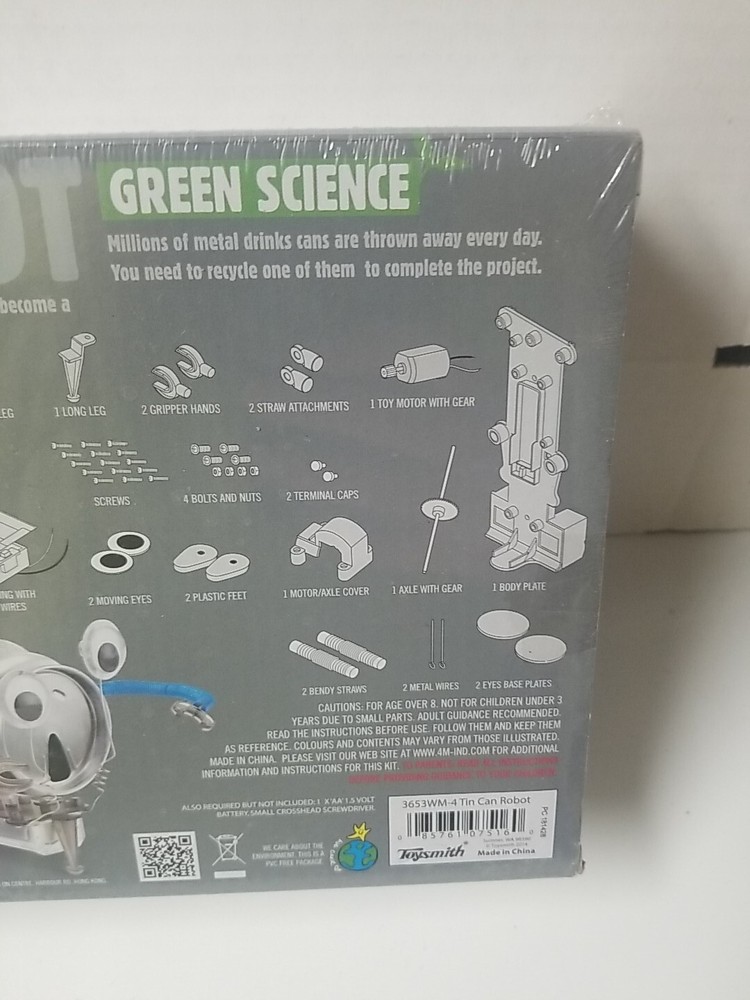 Green Science 4M TIN CAN ROBOT
