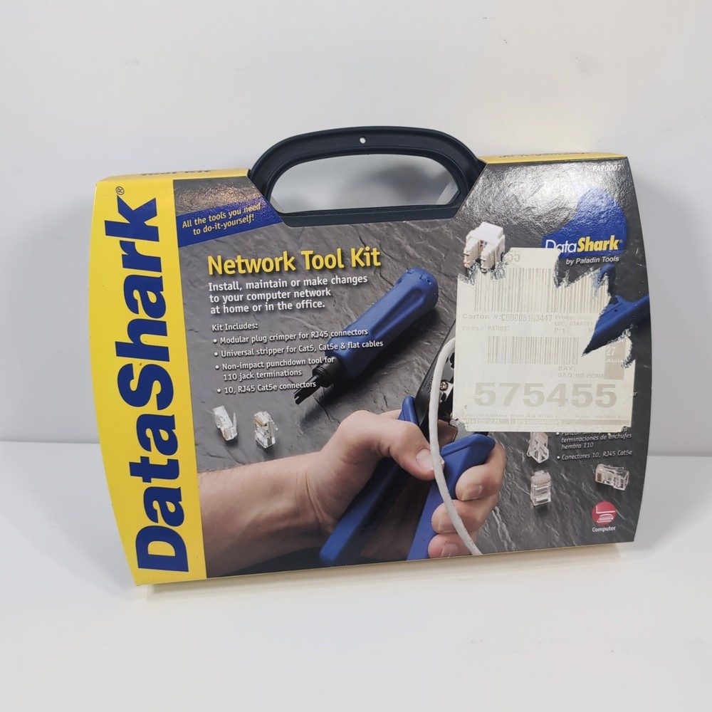 DataShark Network Tool Kit With Case PA 70007 Data Shark Cabling Networking