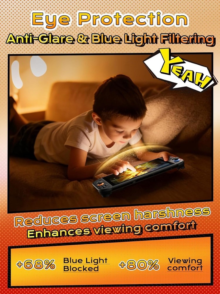 2pack Screen Protector for Switch 2, Tempered Glass HD Clear, Full Coverage