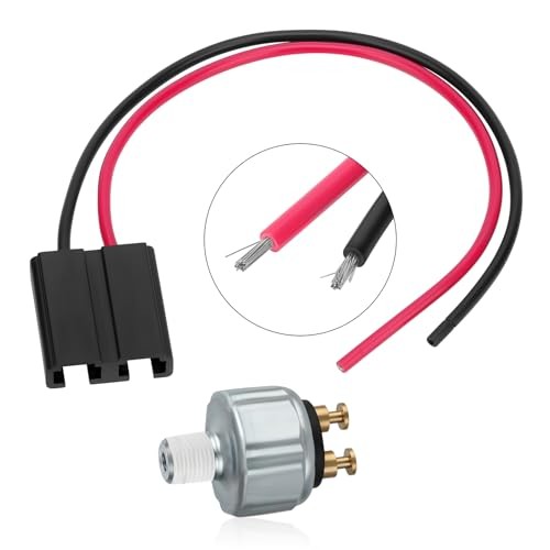 Brake Switch Stoplight Pressure Switch & Pigtail Wire Connector for Polaris