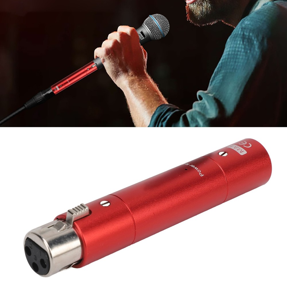 Dynamic Active Microphone Preamp High Gain 28dB For Broadcasting Trending